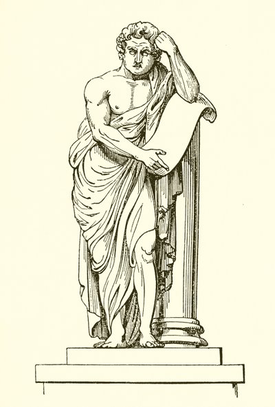 Pomnik dr Johnsona w katedrze św. Pawła autorstwa English School