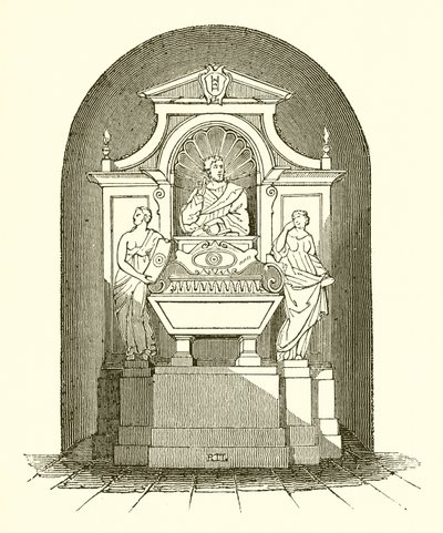 Pomnik Galileusza w kościele Santa Croce we Florencji autorstwa English School