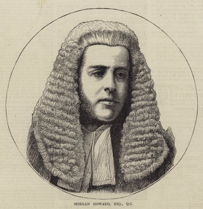 Morgan Howard, Esquire, QC (grawerowanie) autorstwa English School