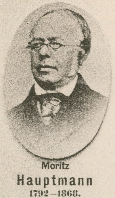 Moritz Hauptmann (Grawerowanie) autorstwa English School
