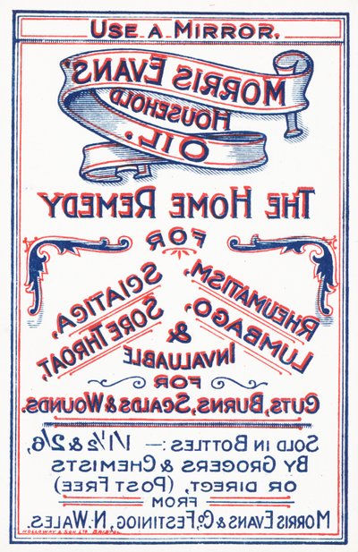 Olej do domu Morris Evans autorstwa English School