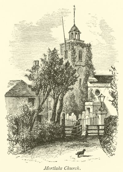 Kościół Mortlake autorstwa English School