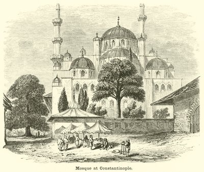 Meczet w Konstantynopolu autorstwa English School