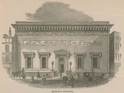 Budynek Moxhays na Threadneedle Street autorstwa English School