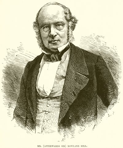 Pan (Później Sir) Rowland Hill autorstwa English School