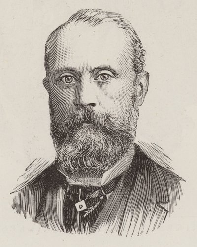 Poseł A.C. Morton (grawerunek) autorstwa English School