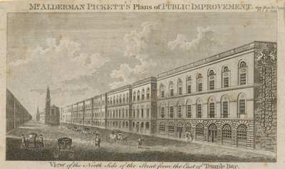 Pan Alderman Picketts plany ulepszeń publicznych autorstwa English School