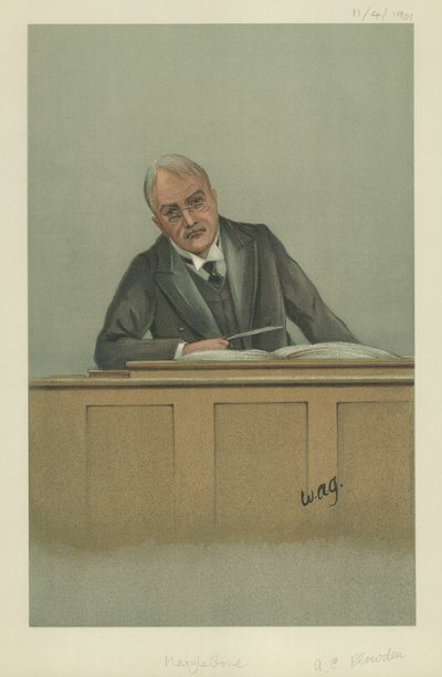pan Alfred Chichele Ploughden autorstwa English School