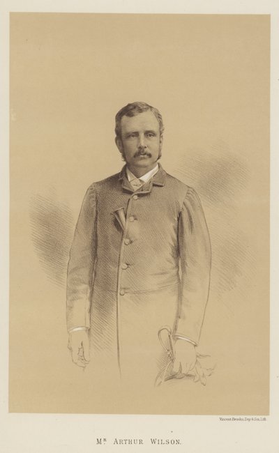 Pan Arthur Wilson (lito) autorstwa English School