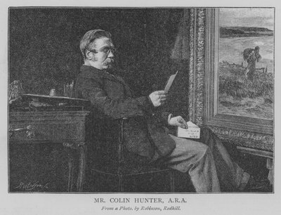 Pan Colin Hunter, ARA (grawerunek) autorstwa English School