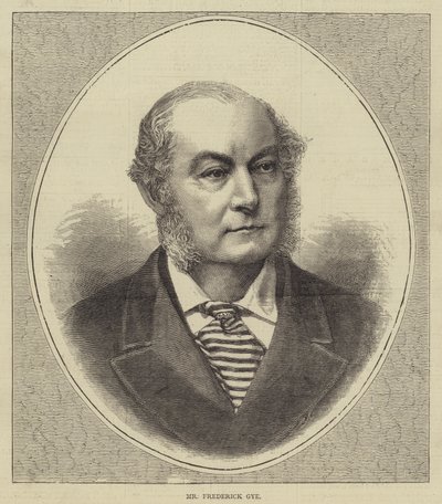 Pan Frederick Gye (grafika) autorstwa English School