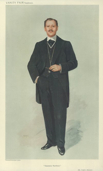 Pan Frederick J. Benson autorstwa English School