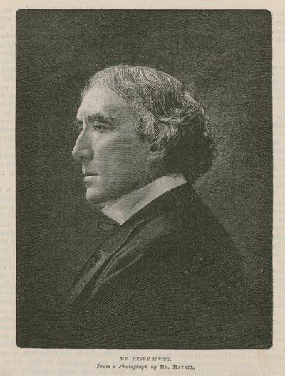 Pan Henry Irving, aktor autorstwa English School