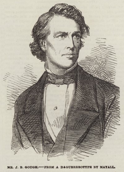 Pan J B Gough (Grawerowanie) autorstwa English School