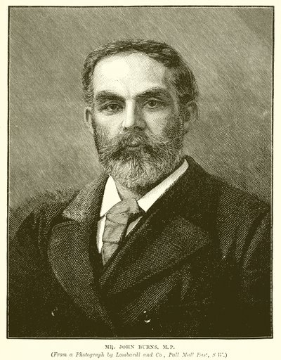 Pan John Burns, MP autorstwa English School