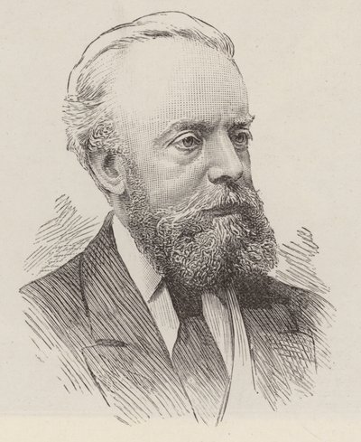 Pan John Leng, poseł (grawerunek) autorstwa English School