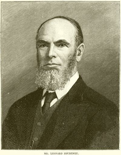 Pan Leonard Courtney autorstwa English School