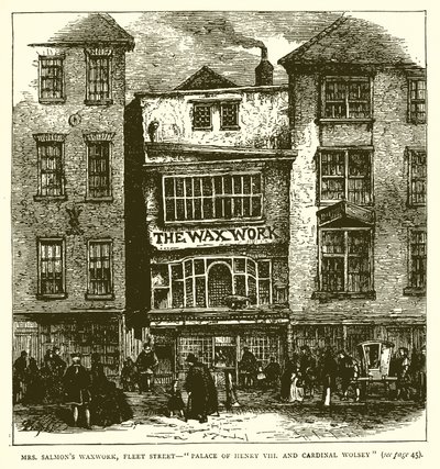 Pan Salmons Woskowa, Fleet Street — Pałac Henryka VIII. i kardynał Wolsey autorstwa English School