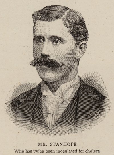 Pan Stanhope (grawerunek) autorstwa English School
