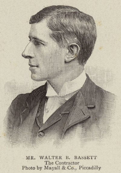Pan Walter B Bassett (Grawerowanie) autorstwa English School