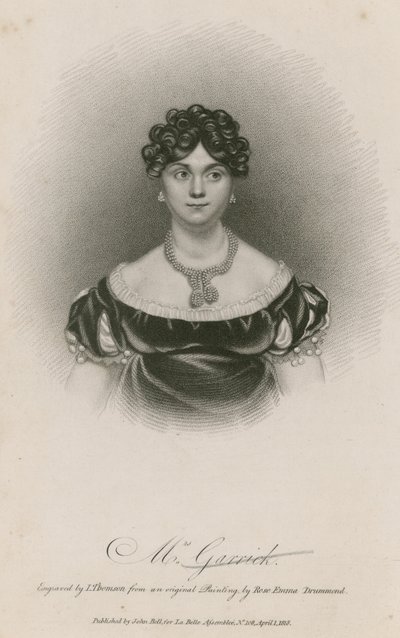 Pani Garrick (Eva Marie Veigel) autorstwa English School