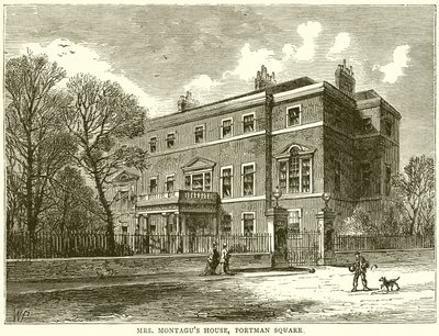 Dom Pani Montagus, Portman Square autorstwa English School