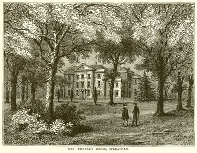 Dom pani Thrales, Streatham autorstwa English School