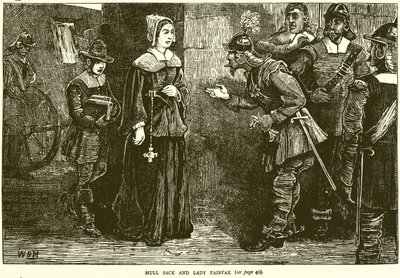 Mull Sack i Lady Fairfax autorstwa English School