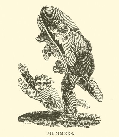 Mummery (drzeworyt) autorstwa English School