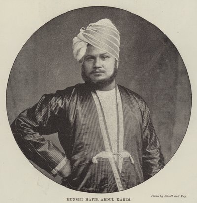 Munshi Hafir Abdul Karim (grafika) autorstwa English School