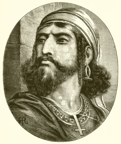 Naaman Syryjczyk autorstwa English School