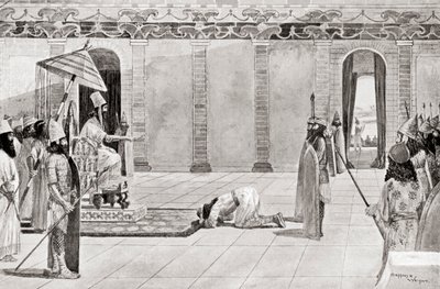 Nabonidus, król Babilonii, z Hutchinson