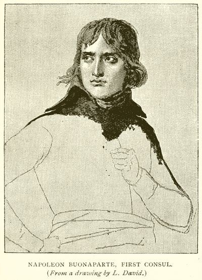 Napoleon Bonaparte, Pierwszy Konsul autorstwa English School