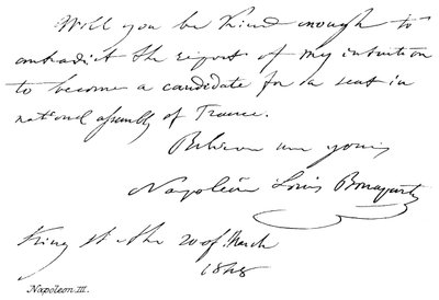 Napoleona III autorstwa English School