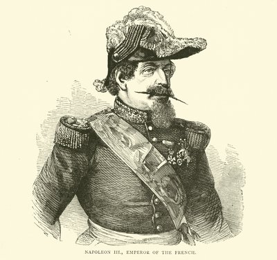Napoleon III, Cesarz Francuzów, lipiec 1870 autorstwa English School