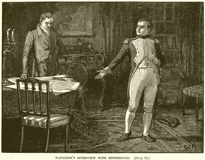 Wywiad Napoleona z Metternich autorstwa English School