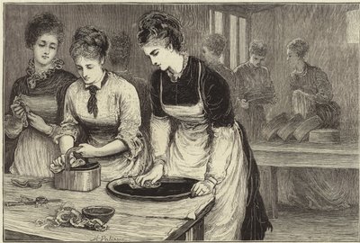 National Training School of Cookery w South Kensington autorstwa English School