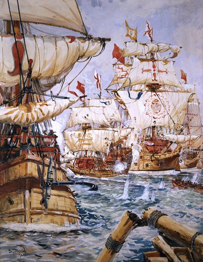 Тэнгисийн цэргийн оролцоо autorstwa English School