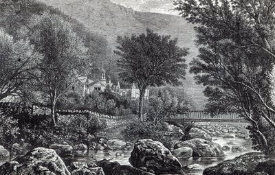 Niedaleko Lynmouth, z „Godziny wypoczynku”, 1888 r. autorstwa English School