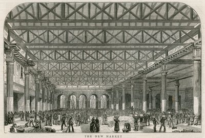 Nowy rynek Billingsgate autorstwa English School