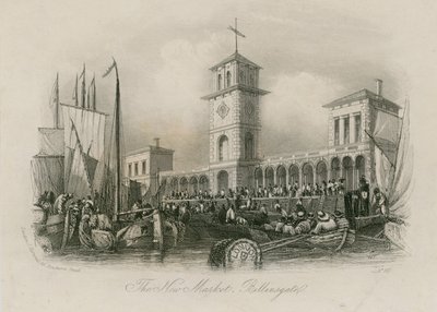 Nowy rynek Billingsgate autorstwa English School