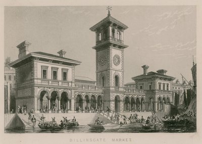 Nowy rynek Billingsgate autorstwa English School