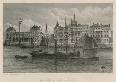 Nowy rynek Billingsgate autorstwa English School