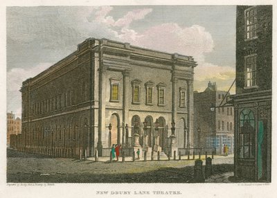 Nowy Teatr Drury Lane, Londyn autorstwa English School