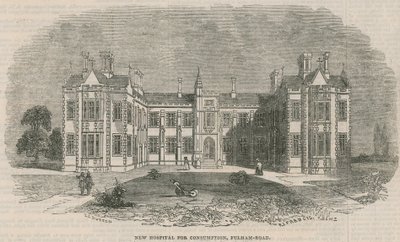 Nowy Szpital Konsumpcyjny, Fulham Road autorstwa English School