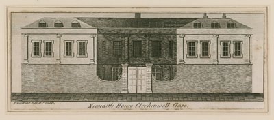 Newcastle House, Clerkenwell, Londyn autorstwa English School