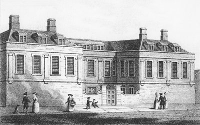 Newcastle House, c.1790 (grawerowanie) autorstwa English School