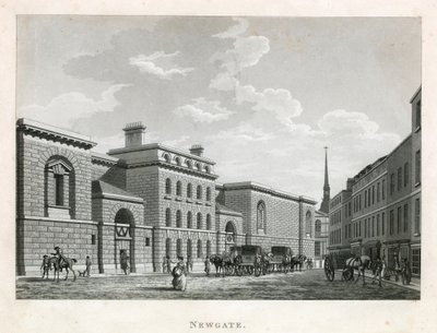 Więzienie Newgate autorstwa English School