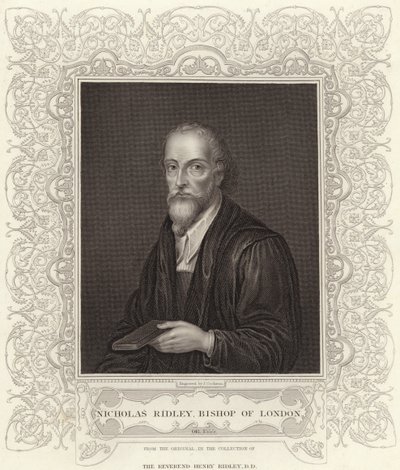 Mikołaja Ridleya autorstwa English School