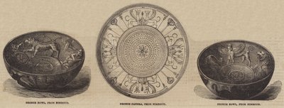 Nimroud Starożytności w British Museum (grawerowanie) autorstwa English School